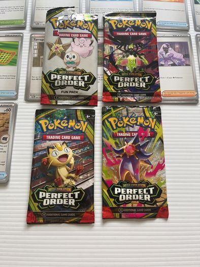 Pokemon Mega Evolution Perfect Order Trading Cards
