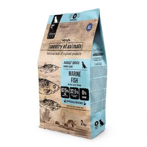 Country of Animals MARINE FISH dry dog food 2kg (kibble 1cm)