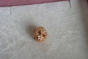 Pandora flowers daisy yellow gold perfect condition