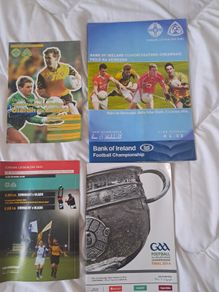 GAA Programmes X 4
