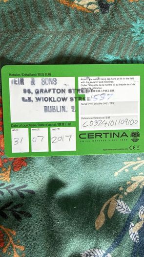 Certina DS Action Watch