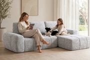 Softy Compressed Sectional sofa c/w chaise