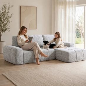 Softy Compressed Sectional sofa c/w chaise