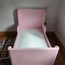 Ikea kids pink bed Image 4