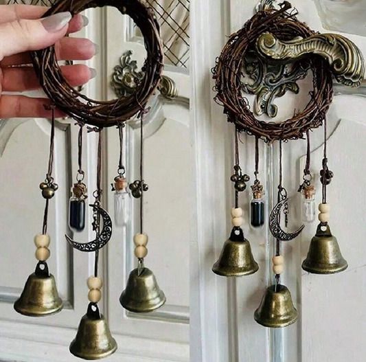 Boho Style House Decoration - excellent to have in the garden - sparkly & colourful