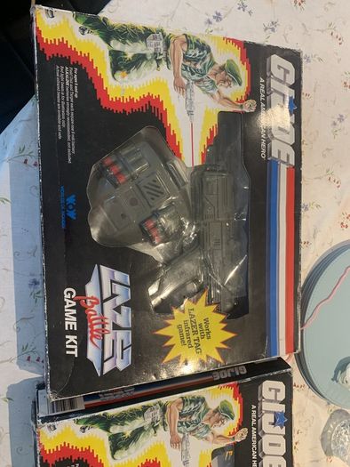 GI Joe Vintage Lazer Battle Game Kit
