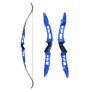Archery Bow, 66" Recurve, ILF Limbs (20, 24, 30, 40 lbs), +3x carbon arrows Image 5