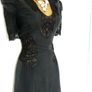 Karen Millen Black Victorian Lace Applique Dress Image 3