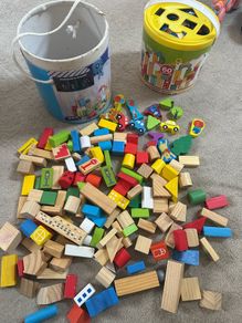 Wooden blocks