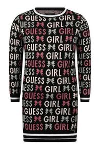 Genuine GUESS Girls Black Knitted Jumper