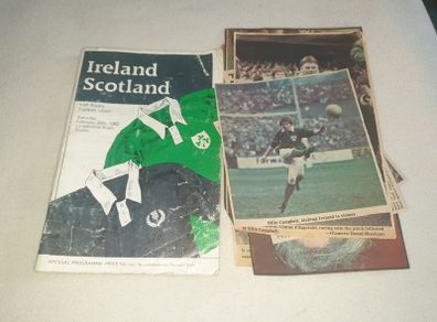 Rare Rugby Programme from 1982