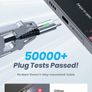 INIU USB C Charger Cable, 2m Type C Cable Fast Charging, Braided USB A to USB-C Phone Charger Cable USBC for iPhone 17 16 15 Pro Max, Samsung Galaxy S25 S24 Ultra, Pixel 10, iPad Air Switch Steam etc. Image 9