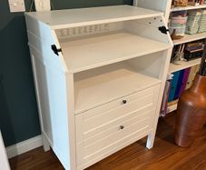IKEA Sundvik baby change table nursery storage unit