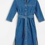 Denim Dress Size Uk 12 Image 6