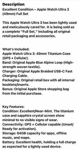 Apple Watch Ultra 3