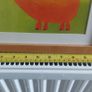 Lovely Pair of Framed Prints of Brightly Coloured Artworks of Animals in a Naive And Fun Style Perfect for a Baby Nursery or Kids Bedroom Image 8