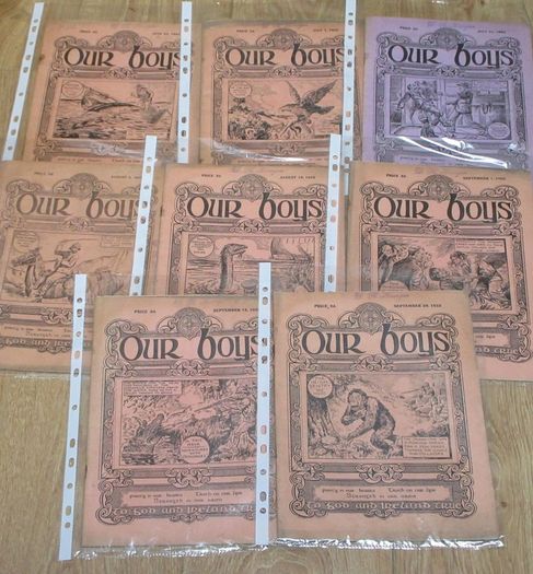 Collection of 32 issues of Our Boys magazines 1932 - 1934  The Christian Brothers of Ireland