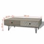Coffee Table 100x60x35cm Grey - Free Delivery Nationwide Image 4