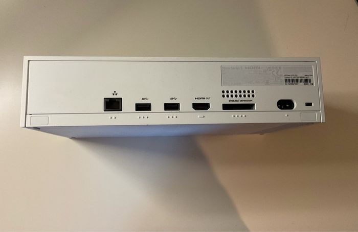 Xbox Series S with two controllers