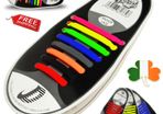 16PCS Unisex No Tie Lazy Shoelaces