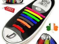 main image for ad 16PCS Unisex No Tie Lazy Shoelaces