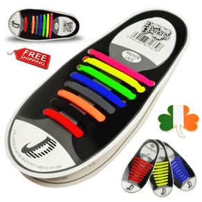 16PCS Unisex No Tie Lazy Shoelaces