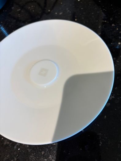 Nespresso espresso machine, milk frother and cups