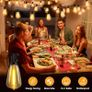 Festoon Lights Mains Powered - 30Ft/9.25M LED Garden String Lights Waterproof Outside Light Bulb 12+1 ST38 Plastic Bulbs Gazebo Pergola Patio Bistro Hanging Lights Image 5
