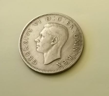 1948 George VI UK Shilling
