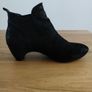 Black ankle boots size 5 by Think! Image 2
