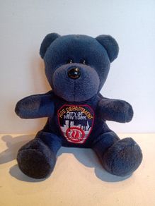 New York 9/11 Fire Department Bear Plush 2001