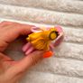 Disney Princess Figurine Aurora approx. 10 cm.  Sleeping Beauty Cake Topper Used Please see photos Image 10