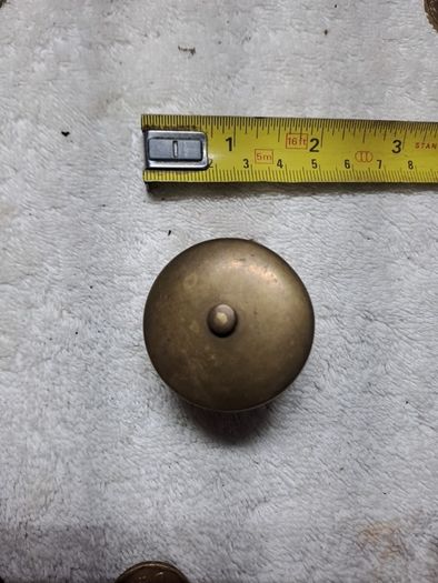 Antique fly fishing reel shaped tape measure