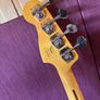 Fender Squier Vintage Custom Precision Bass - Black / Maple Neck Image 5
