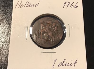 Holland 1766 One Duit