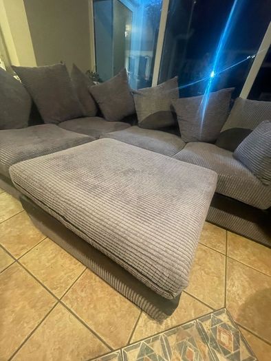L shaped couch