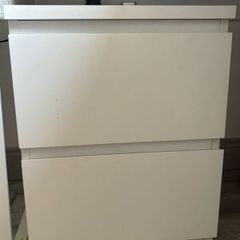 Malm Ikea bedside locker