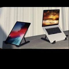 Adjustable Folding Laptop and Tablet Stand
