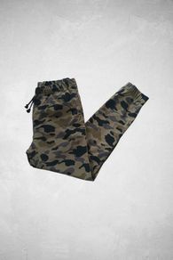 H&M Camo Cuffed Jogger Style Pants (W32)