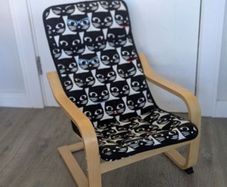 Kids Lounge Chair (IKEA Poang)