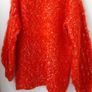 warm mohair hand knit jumper Image 7