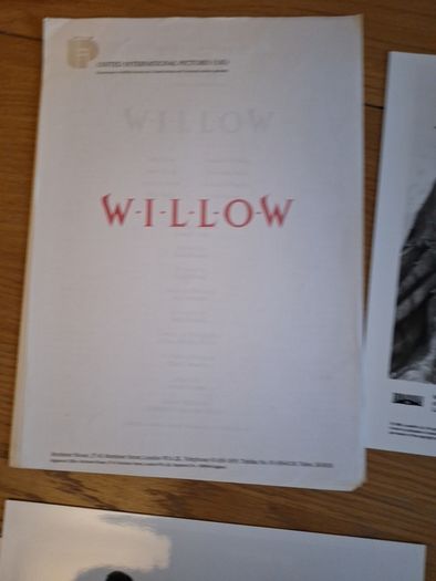 WILLOW movie press kit