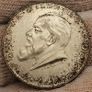 Austria Silver 1929 2 Shillings Theodor Billroth Beautiful Uncirculated Toned Image 2