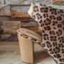 Leopard print sandals, size 6 Image 3