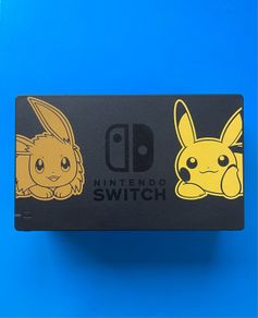 Nintendo Switch TV Dock - Pokemon Edition Lets Go Pikachu Eevee - Docking Station