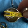 30 heavy duty antique brass curtain pole rings and accessories Image 7