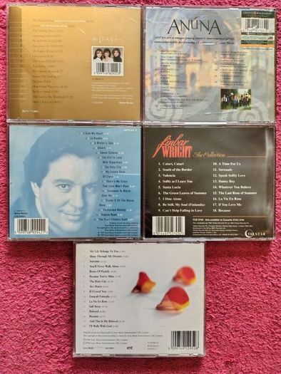 5 CDs.  The Vard Sisters, Anuna, Finbar Wright, Ronan Tynan