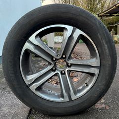 Alloy Wheel with Partial Used Tyre