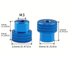 M3 knurled Nut