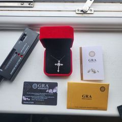 Cross pendant + 925 sliver chain